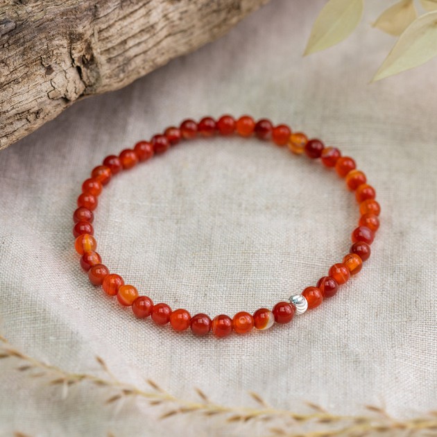 Hampers and Gifts to the UK - Send the Carnelian Bracelet