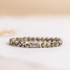 Hampers and Gifts to the UK - Send the Dalmatian Jasper Bracelet - Ayana Collection