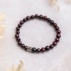 Hampers and Gifts to the UK - Send the Garnet Bracelet - Ayana Collection