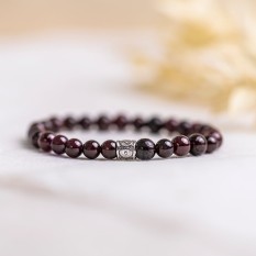 Hampers and Gifts to the UK - Send the Garnet Bracelet - Ayana Collection