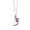 Hampers and Gifts to the UK - Send the Engraved June Birthstone Necklace