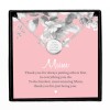 Hampers and Gifts to the UK - Send the Personalised Thank You Mum Sentiment Necklace Gift