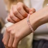 Hampers and Gifts to the UK - Send the Rose Quartz Bracelet - Ayana Collection