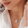 Hampers and Gifts to the UK - Send the Engraved September Birthstone Necklace