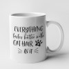 Hampers and Gifts to the UK - Send the Everything Tastes Better With Cat Hair In It Mug