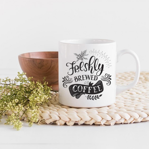 Hampers and Gifts to the UK - Send the Freshly Brewed Coffee Mug