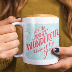Hampers and Gifts to the UK - Send the It's the Most Wonderful Time of the Year Mug