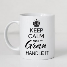 Hampers and Gifts to the UK - Send the Keep Calm and Let Gran Handle It Mug