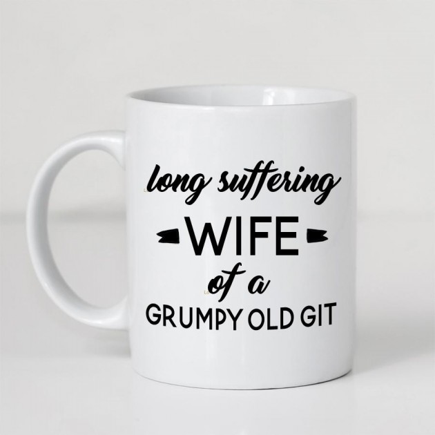 Hampers and Gifts to the UK - Send the Long Suffering Wife Mug