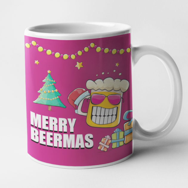 Hampers and Gifts to the UK - Send the Merry Beermas Mug