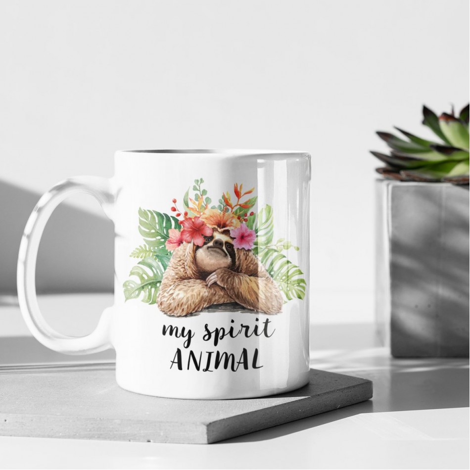 Sloth Gifts - My Spirit Animal Sloth Mug