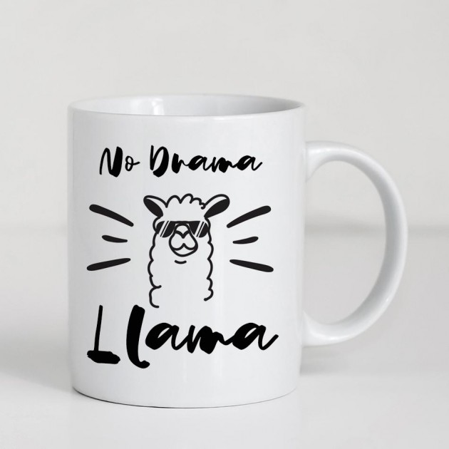Hampers and Gifts to the UK - Send the No Drama Llama Mug