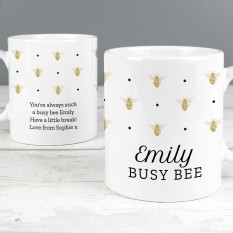 Hampers and Gifts to the UK - Send the Personalised Queen Bee Mug