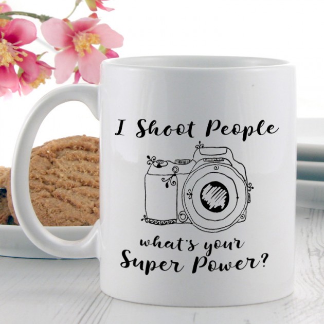 Hampers and Gifts to the UK - Send the I Shoot People Power Mug