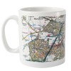 Hampers and Gifts to the UK - Send the Personalised Present Day Edition Map Mug