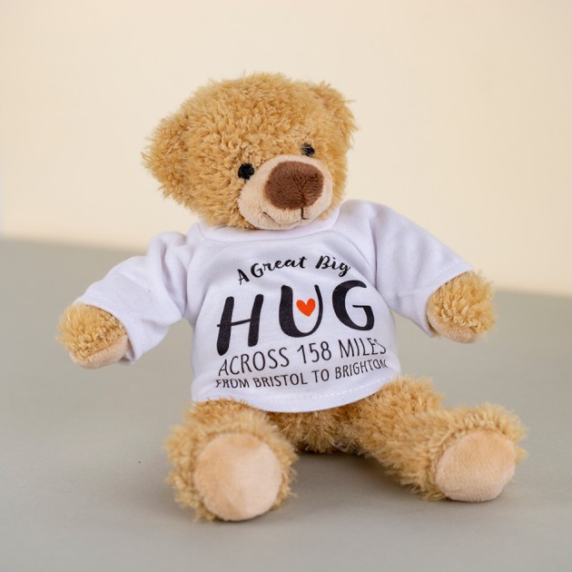 Hampers and Gifts to the UK - Send the Hug Across the Miles Teddy Bear