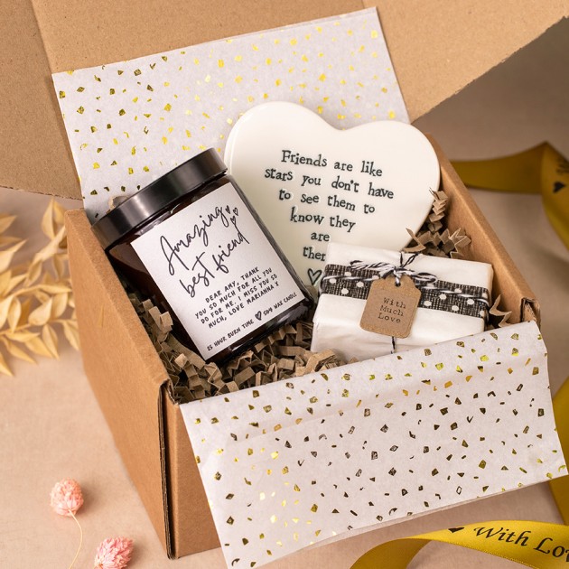 Hampers and Gifts to the UK - Send the Friends Are Like Stars Gift Box 