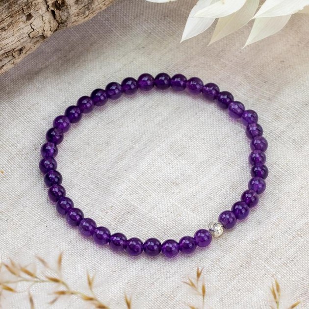 Hampers and Gifts to the UK - Send the Amethyst Bracelet