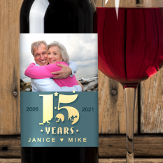 Hampers and Gifts to the UK - Send the Anniversary Wine A Celebration of Years