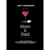 Hampers and Gifts to the UK - Send the Anniversary Wine Gift for Mum and Dad