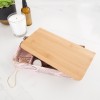 Hampers and Gifts to the UK - Send the Bamboo Lid Jewellery Box in Pink Botanical