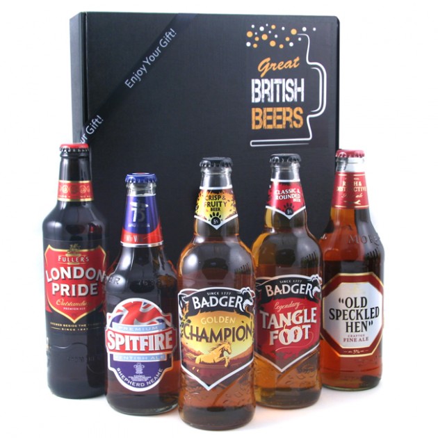 Hampers and Gifts to the UK - Send the Great British Beers Gift Box