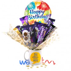 Hampers and Gifts to the UK - Send the Birthday Big Hug Dairy Milk Mug 