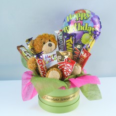 Hampers and Gifts to the UK - Send the Happy Birthday Chocolate Surprise