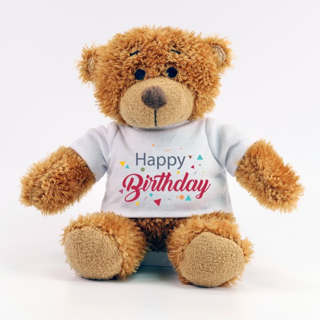 Hampers and Gifts to the UK - Send the Happy Birthday Teddy Bear 