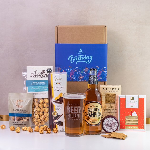 Hampers and Gifts to the UK - Send the A Champion's Birthday Celebration Hamper