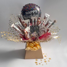 Hampers and Gifts to the UK - Send the Galaxy's Sweetest Birthday Chocolate Bouquet