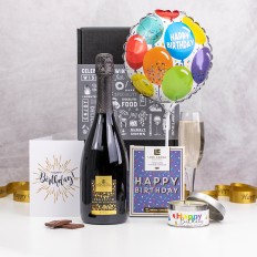 Hampers and Gifts to the UK - Send the Happy Birthday Sparkle Gift Box