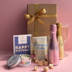 Hampers and Gifts to the UK - Send the Double the Bubbles with Birthday Cake Pops