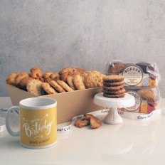 Hampers and Gifts to the UK - Send the Biscuit Favourites Hamper - HAPPY BIRTHDAY