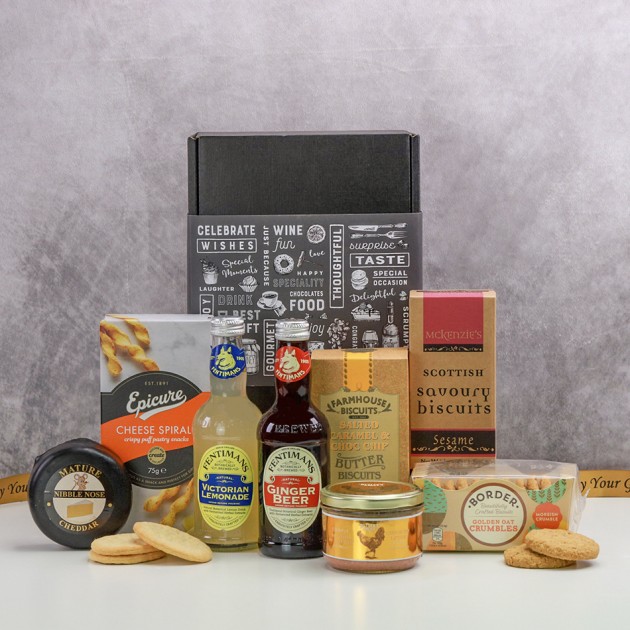 Hampers and Gifts to the UK - Send the Botanically Brewed & Savoury Flavours Hamper