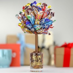 Hampers and Gifts to the UK - Send the Celebrations Chocolate Sweets Tree