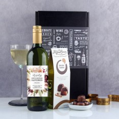 Hampers and Gifts to the UK - Send the Cheers to Love and Laughter Wine Gift