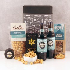 Hampers and Gifts to the UK - Send the Cheers! Sweet Treats & Beer Hamper