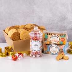 Hampers and Gifts to the UK - Send the Merry Christmas Biscuit Hamper