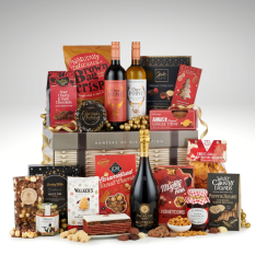 Hampers and Gifts to the UK - Send the Toasts of Tradition Christmas Hamper