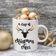Hampers and Gifts to the UK - Send the Cup of Christmas Cheer Mug