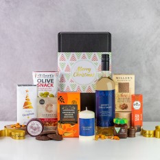 Hampers and Gifts to the UK - Send the Christmas By The Fireside Hamper