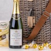 Hampers and Gifts to the UK - Send the Personalised Champagne and Chocolates Picnic Hamper for Two 