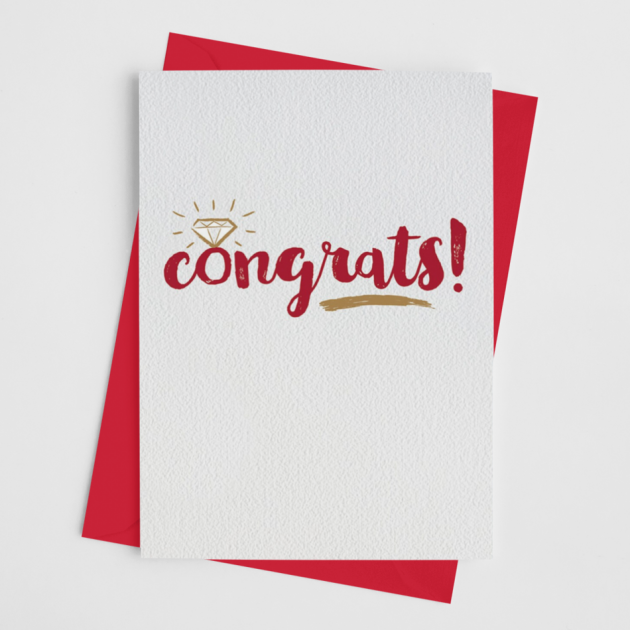 Hampers and Gifts to the UK - Send the Congrats! Greeting Card