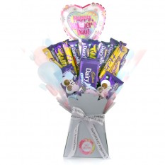 Hampers and Gifts to the UK - Send the Dairy Milk Happy Mother's Day Chocolate Bouquet