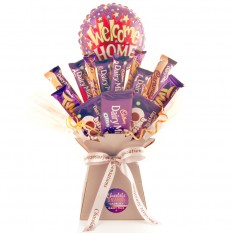Hampers and Gifts to the UK - Send the Welcome Home Dairy Milk Chocolate Bouquet 