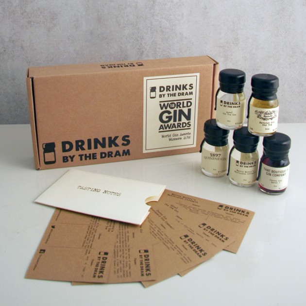 Hampers and Gifts to the UK - Send the Gin By the Dram - Gin Winners Tasting Set
