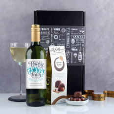 Hampers and Gifts to the UK - Send the Happy Father's Day Wine Gift Set 