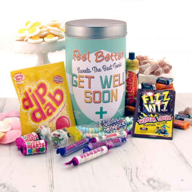 Hampers and Gifts to the UK - Send the Feel Better Sweets Tin