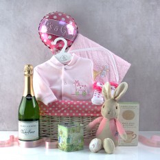 Hampers and Gifts to the UK - Send the Sweet Baby Girl Gift Basket